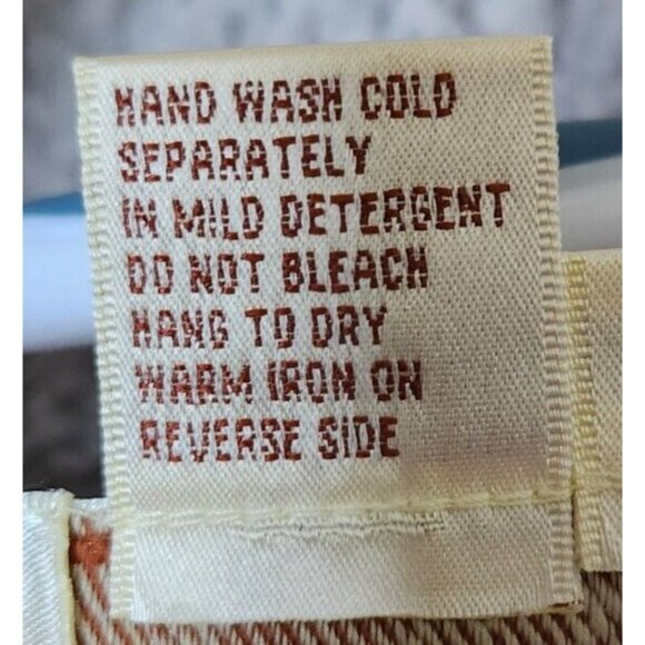 Natural Elements Women's Sleeveless V Neck Hawaiian Shirt 100% Silk Camp Size 14 - Picture 7 of 9